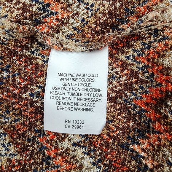 Alfred Dunner Women's Waffle Knit Sweater/Cardigan - Picture 5 of 5